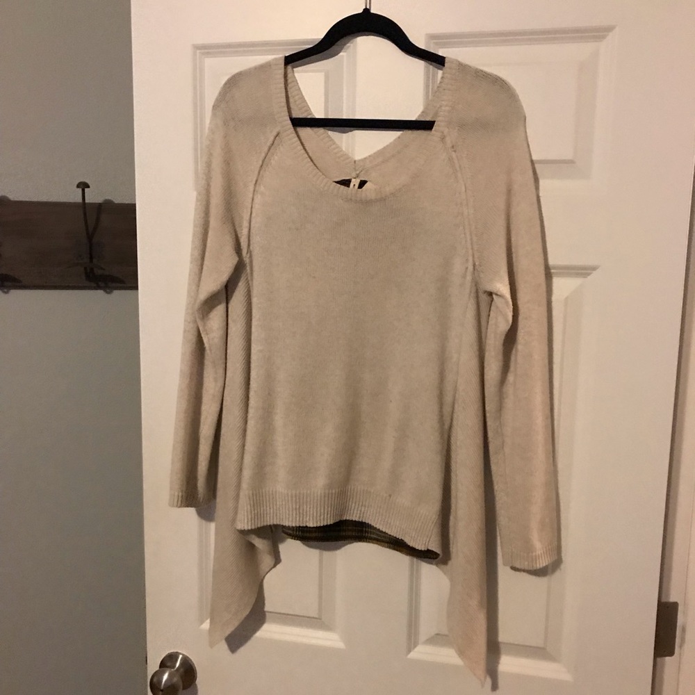 Moth Medium shirt with flannel back